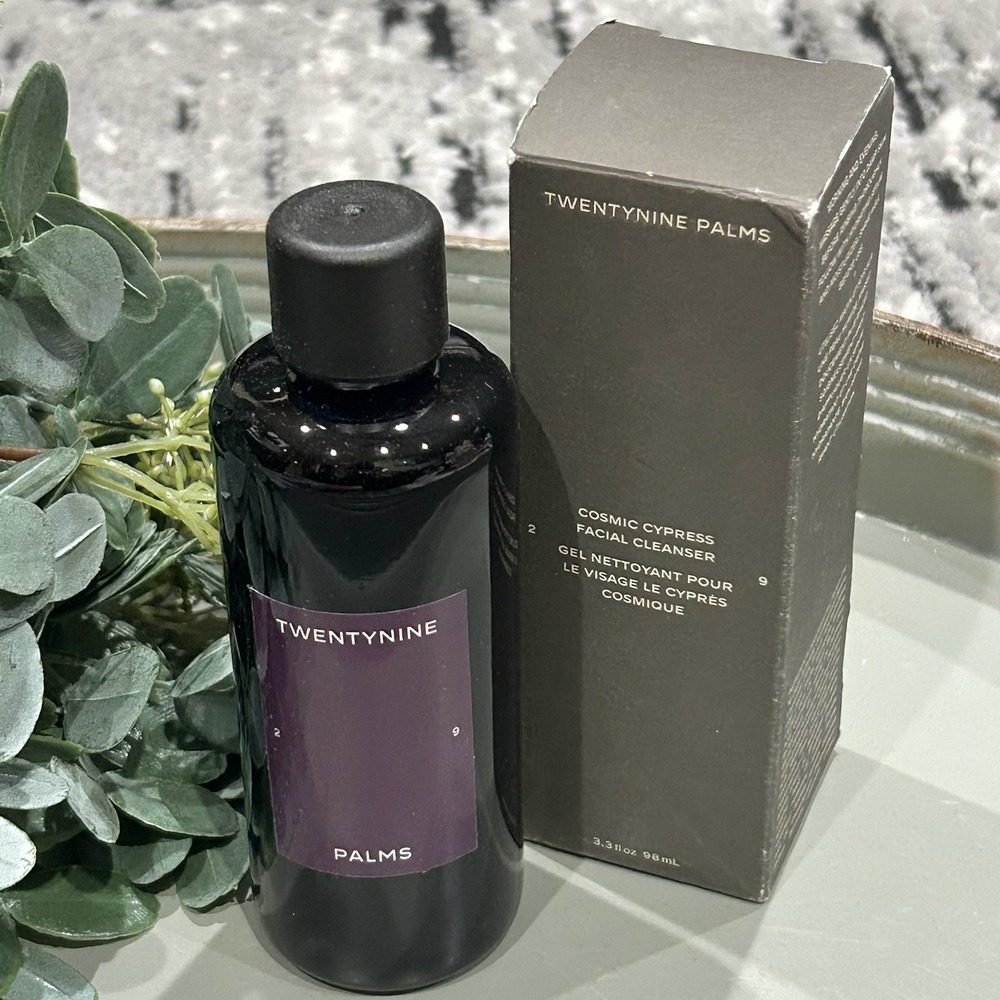 Twentynine Palms Cosmic Cypress Facial Cleanser 3.3oz Salicylic Acid New